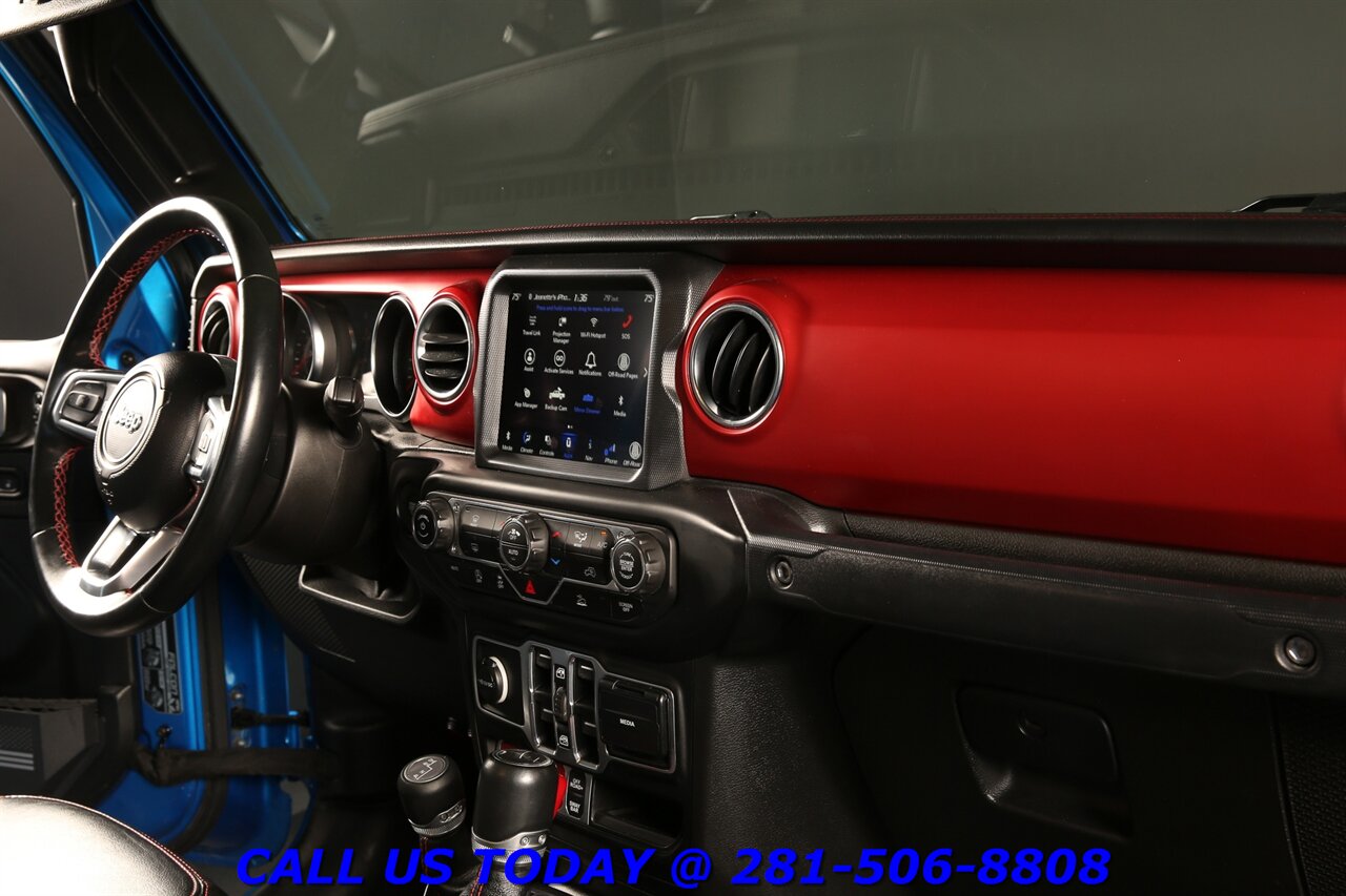 2021 Jeep Gladiator Rubicon 4X4 CONVERTIBLE HARDTOP DANA 44 FOX 2.0   - Photo 19 - Houston, TX 77031