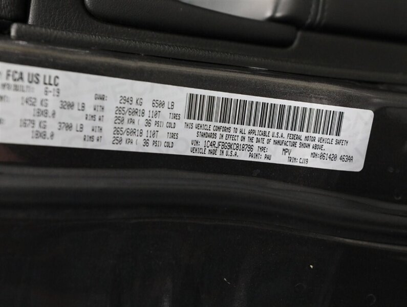 2019 Jeep Grand Cherokee Limited 4X4 - Photo 46 - Addison, IL 60101