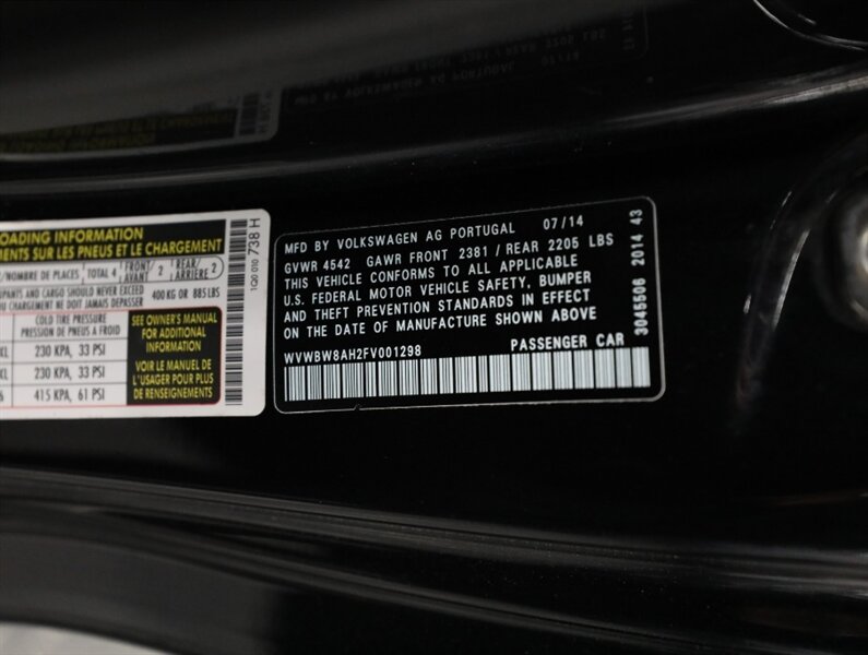 2015 Volkswagen Eos Komfort Edition SULEV - Photo 35 - Addison, IL 60101