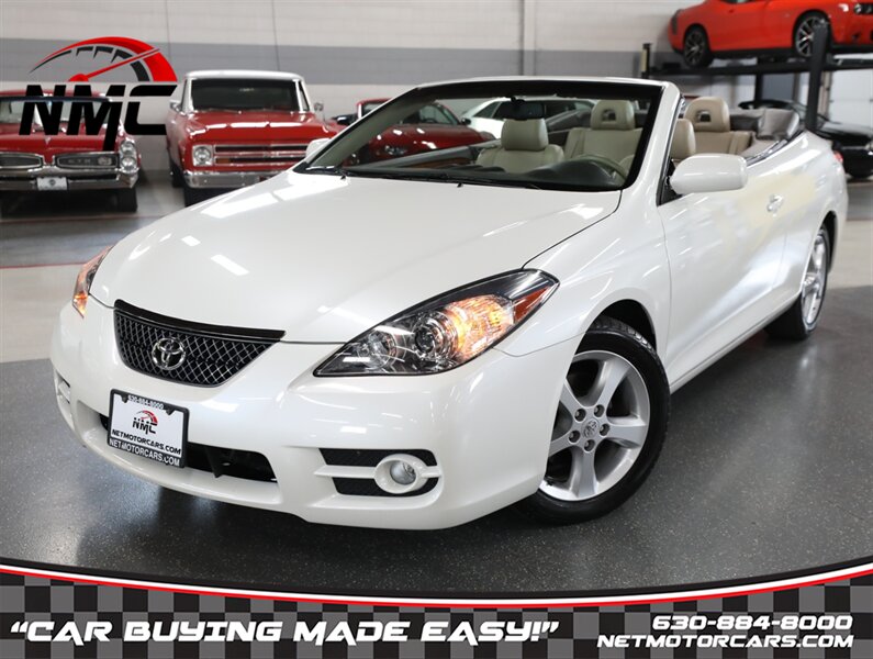 White (Blizzard Pearl) 2008 Toyota Camry Solara Coupe Front-Wheel Drive Automatic