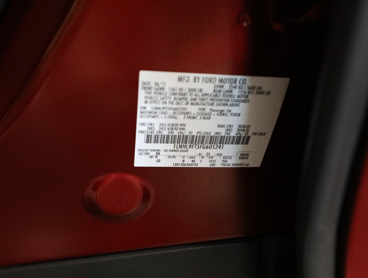 2015 Lincoln MKS EcoBoost - Photo 42 - Addison, IL 60101