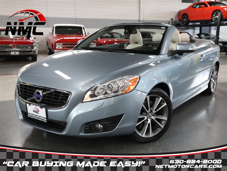 Celestial Blue Metallic 2011 Volvo C70 Convertible Front-Wheel Drive Automatic