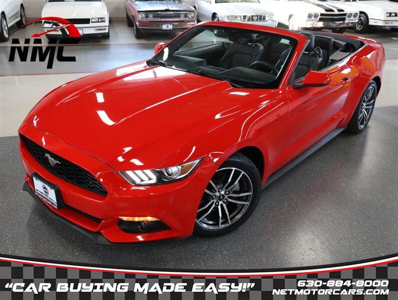 2017 Ford Mustang EcoBoost Premium Convertible  