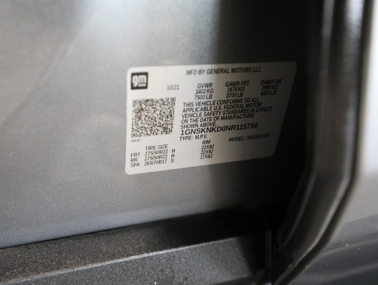 2022 Chevrolet Tahoe LT 4WD - Photo 47 - Addison, IL 60101