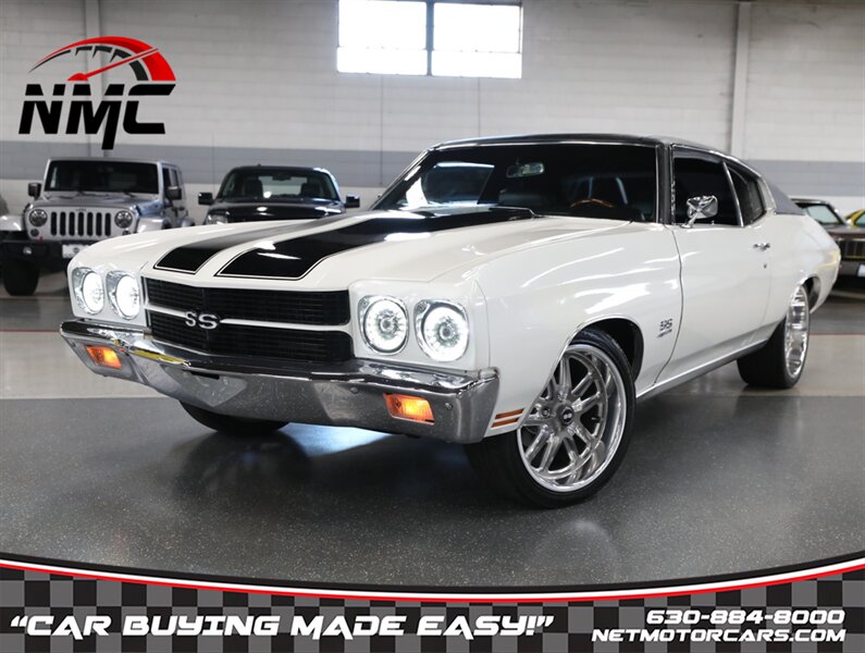 White 1970 Chevrolet Chevelle Coupe Automatic
