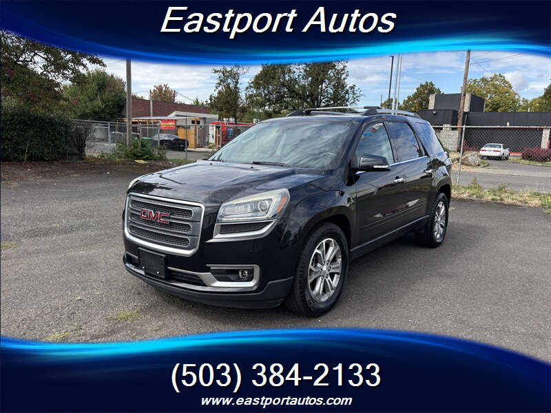 Carbon Black Metallic 2015 GMC Acadia SUV / Crossover All-Wheel Drive Automatic