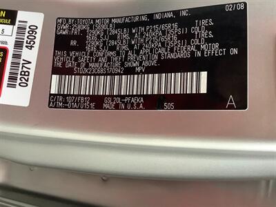 2008 Toyota Sienna CE 7-Passenger   - Photo 21 - Crest Hill, IL 60403
