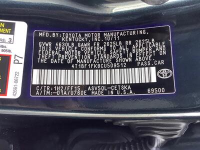 2012 Toyota Camry SE   - Photo 14 - Crest Hill, IL 60403