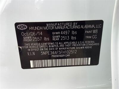 2015 Hyundai SONATA Limited   - Photo 20 - Crest Hill, IL 60403
