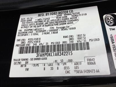 2010 Ford Fusion Sport   - Photo 19 - Crest Hill, IL 60403