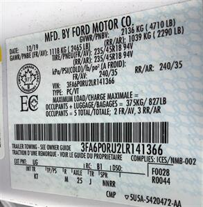 2020 Ford Fusion Hybrid Titanium   - Photo 14 - Crest Hill, IL 60403