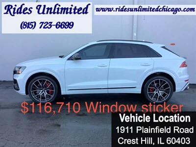 2021 Audi SQ8 4.0T quattro Prestig  $116,710 Window Sticker - Photo 1 - Crest Hill, IL 60403