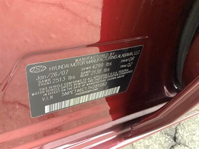 2007 Hyundai SONATA GLS   - Photo 21 - Crest Hill, IL 60403