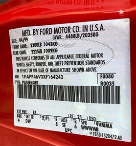 1999 Ford Mustang SVT Cobra - Photo 29 - Crest Hill, IL 60403