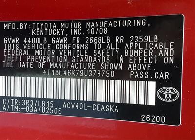 2009 Toyota Camry SE   - Photo 22 - Crest Hill, IL 60403