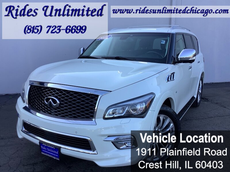 2017 INFINITI QX80 Blanco SUV/Crossover Tracción en las cuatro ruedas 7 velocidades Automática