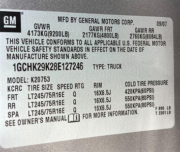 2008 Chevrolet Silverado 2500 LT1   - Photo 35 - Crest Hill, IL 60403