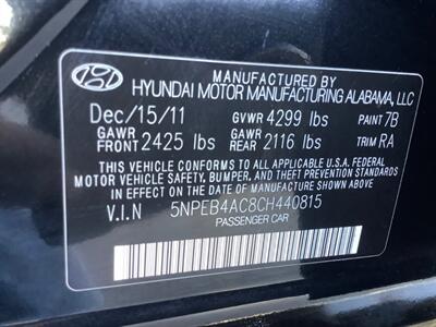 2012 Hyundai SONATA GLS   - Photo 21 - Crest Hill, IL 60403