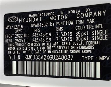 2016 Hyundai TUCSON Limited   - Photo 25 - Crest Hill, IL 60403