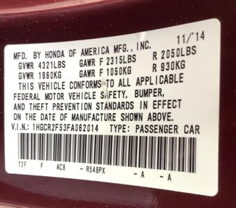 2015 Honda Accord Sport   - Photo 23 - Crest Hill, IL 60403