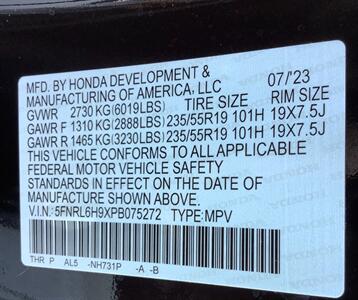 2023 Honda Odyssey Elite   - Photo 68 - Crest Hill, IL 60403