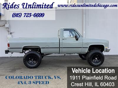 1982 Chevrolet C/K 10 Series K10 Scottsdale,COLORADO TRUCK!  V8 4X4 PS PB DISC LIFTED 3 SPEED! Truck