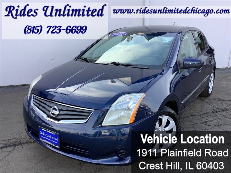 Blue Onyx 2011 Nissan Sentra Sedan Front-Wheel Drive Automatic