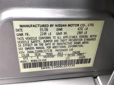 2006 Nissan Altima 2.5 S   - Photo 20 - Crest Hill, IL 60403