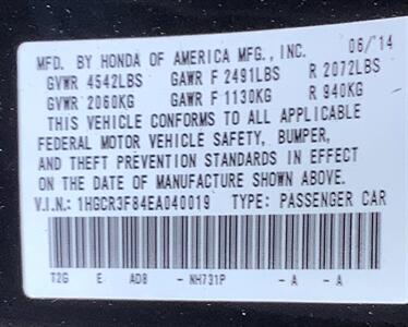 2014 Honda Accord EX-L V6 w/Navi   - Photo 20 - Crest Hill, IL 60403