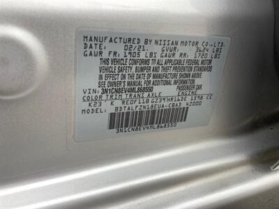 2021 Nissan Versa SV   - Photo 24 - Crest Hill, IL 60403