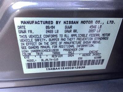 2005 Nissan Maxima 3.5 SE - Photo 20 - Crest Hill, IL 60403