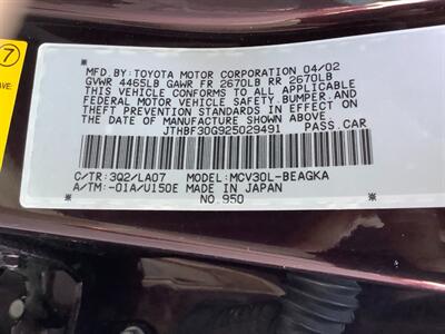 2002 Lexus ES 300 - Photo 27 - Crest Hill, IL 60403