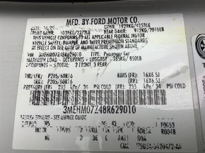 2008 Mercury Milan I-4   - Photo 18 - Crest Hill, IL 60403