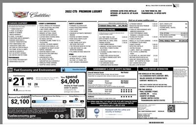 2022 Cadillac CT5 Premium Luxury   - Photo 8 - Crest Hill, IL 60403