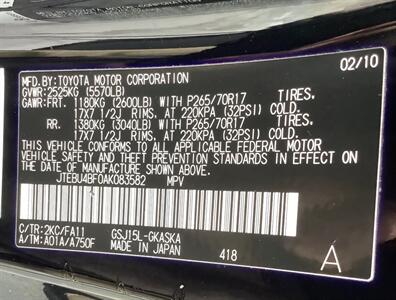 2010 Toyota FJ Cruiser - Photo 22 - Crest Hill, IL 60403