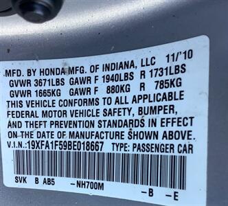 2011 Honda Civic LX - Photo 18 - Crest Hill, IL 60403