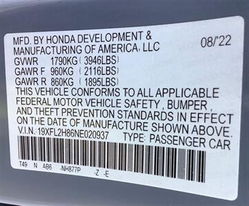 2022 Honda Civic Sport   - Photo 26 - Crest Hill, IL 60403