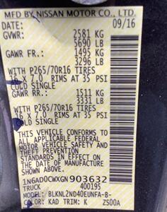 2016 Nissan Frontier SV V6 - Photo 20 - Crest Hill, IL 60403