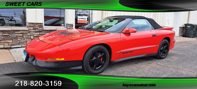 Red Orange Metallic 1997 Pontiac Firebird Formula Coupe Rear-Wheel Drive Automatic