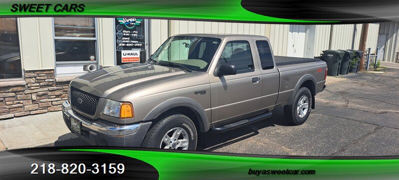 Brown (Tan) 2003 Ford Ranger Pickup Truck Four-Wheel Drive Automatic
