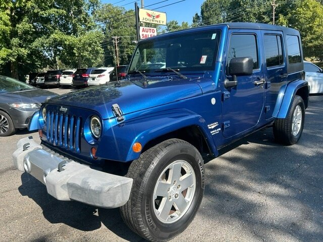 Deep Water Blue Pearl Coat 2010 Jeep Wrangler SUV / Crossover Four-Wheel Drive Automatic