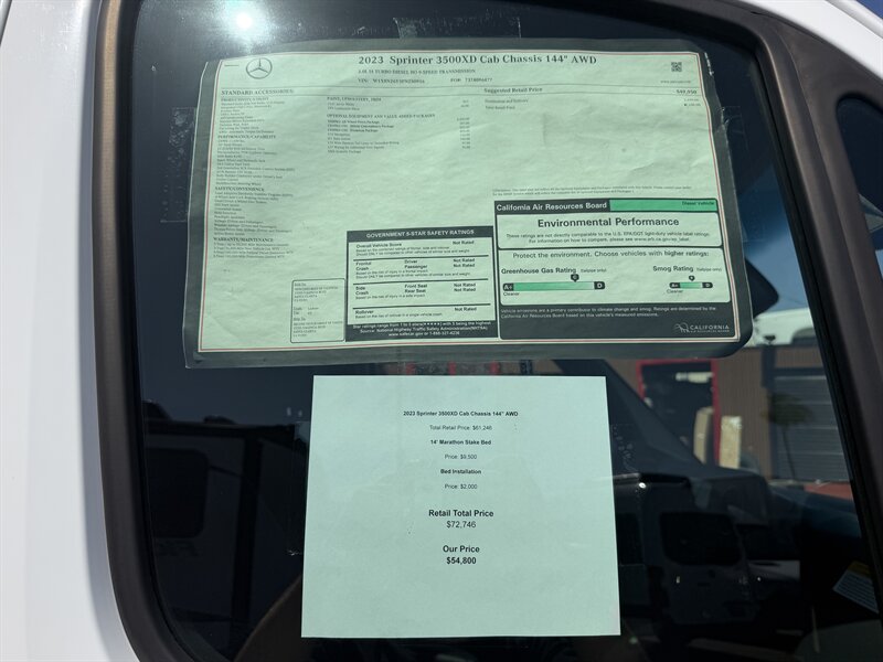 2023 Mercedes-Benz Sprinter 3500XD AWD Stake Bed / Flat Bed - Photo 18 - Phoenix, AZ 85034