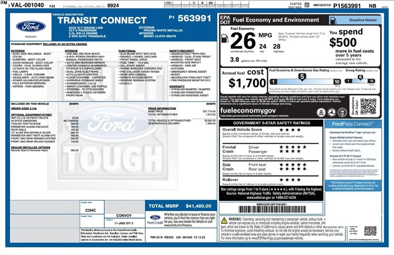 2023 Ford Transit Connect XLT - Photo 20 - Phoenix, AZ 85034