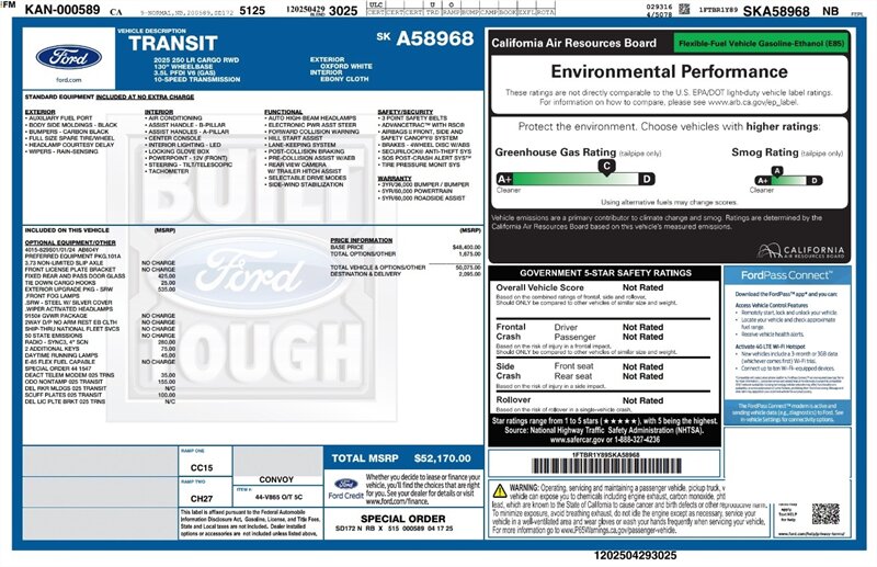2025 Ford Transit 250 Cargo Van - Photo 19 - Phoenix, AZ 85034
