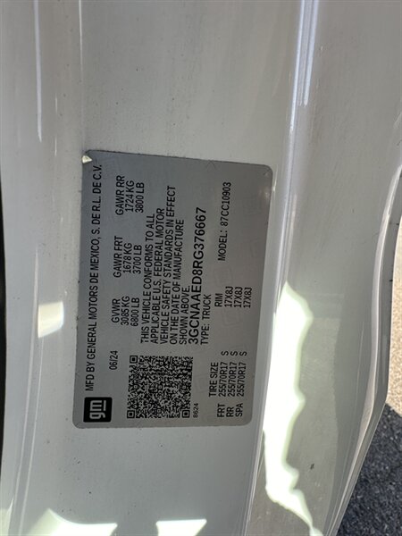 2024 Chevrolet Silverado 1500 Work Truck   - Photo 13 - Phoenix, AZ 85034