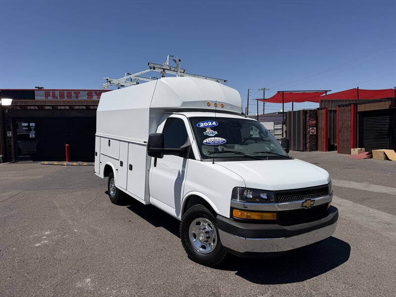 2024 Chevrolet Express 3500 W/ Knapheide Utility Body   - Photo 1 - Phoenix, AZ 85034
