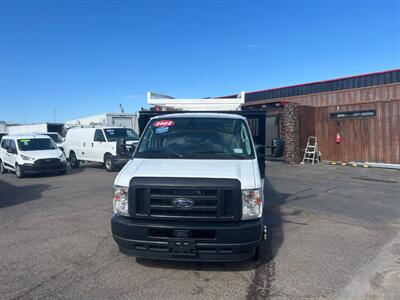 2022 Ford E-450 FLATBED TRUCK w/ FORKLIFTABLE LADDER/MATERIAL RACK   - Photo 7 - Phoenix, AZ 85034