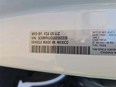 2025 RAM ProMaster Tradesman 3500  W/ Insulation Package - Photo 17 - Phoenix, AZ 85034