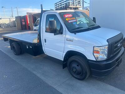 2022 Ford E-450 NEW FLATBED TRUCK w/ NEW CM BED & TOOL BOXES  