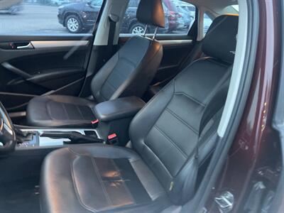 2013 Volkswagen Passat SE PZEV 4dr Sedan 6A   - Photo 12 - Garden City, ID 83714